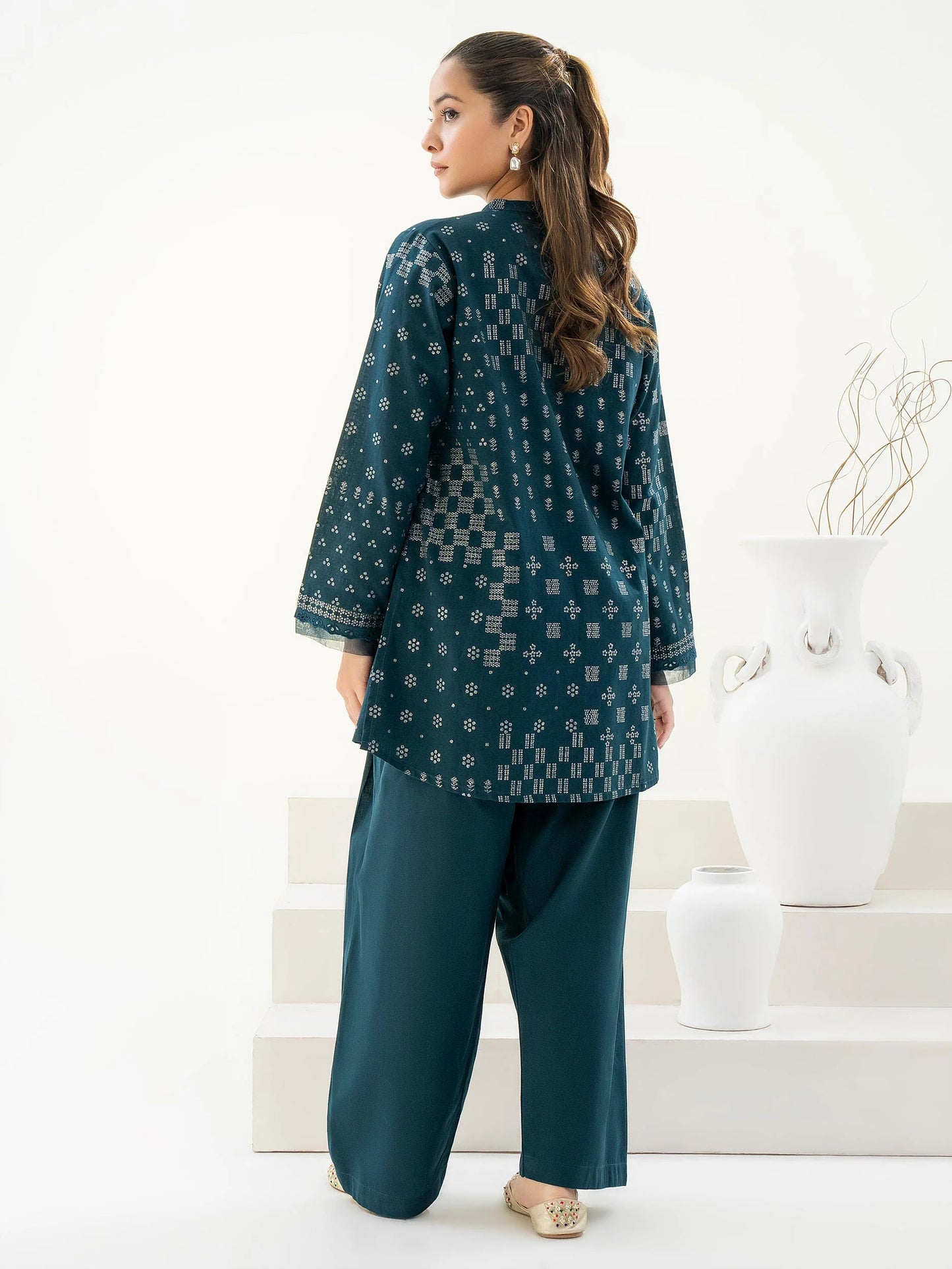 Limelight | 2 Piece Khaddar Suit-Paste Print