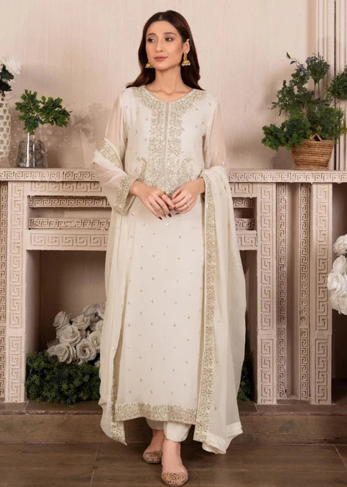 Laam | Roohi | 3 piece suit Chiffon