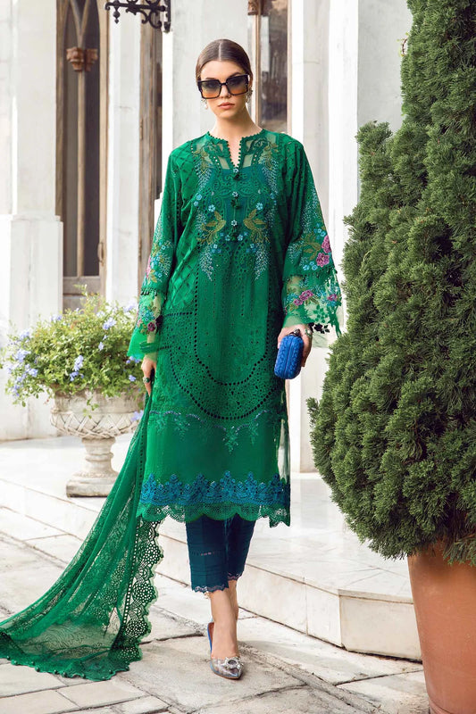 MariaB Original- 3 Piece - Unstitched Suit | EID LAWN-24-03