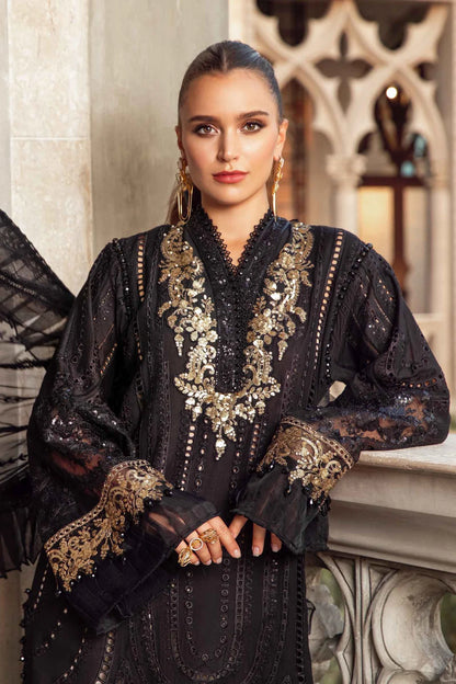 MariaB Original- 3 Piece - Unstitched Suit | EID LAWN-24-03